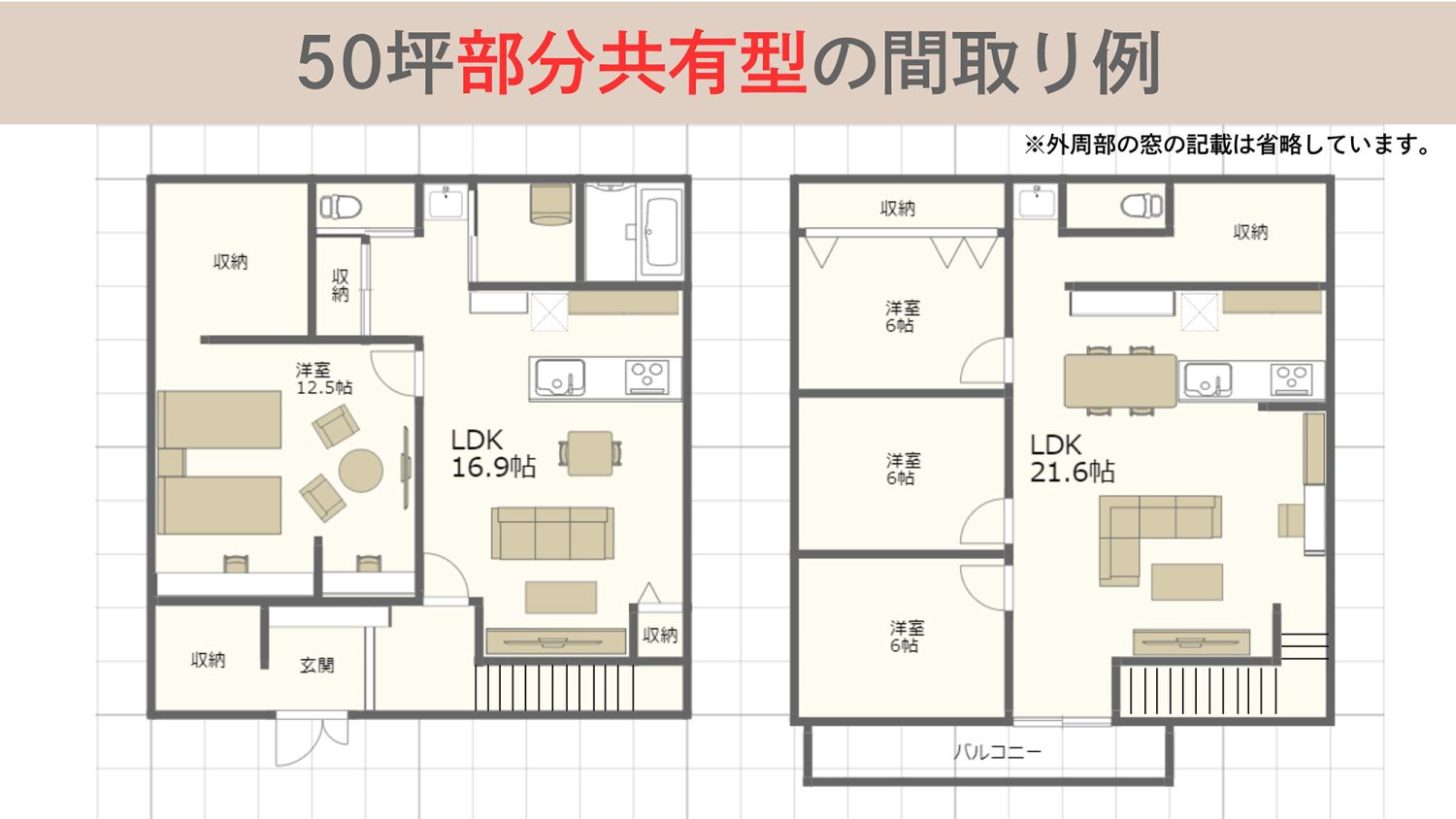 【二世帯住宅のおすすめの間取り】坪数別に間取りの事例も紹介