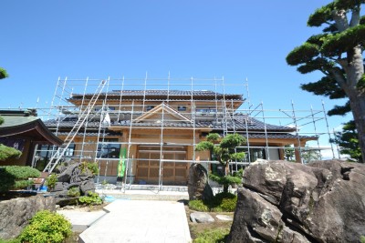 福岡県みやま市01　注文住宅建築現場リポート⑨　～大工工事～