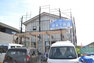 合志市豊岡01　注文住宅建築現場リポート⑨