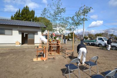 合志市御代志03　注文住宅建築現場リポート②～祝　地鎮祭～