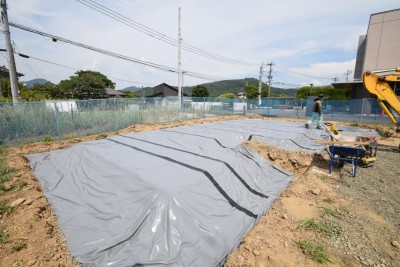 熊本県上益城郡04　注文住宅建築現場リポート②　～基礎工事～