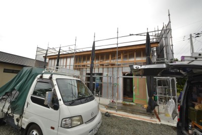 熊本県菊池郡大津町01　注文住宅建築現場リポート⑥　～大工工事～