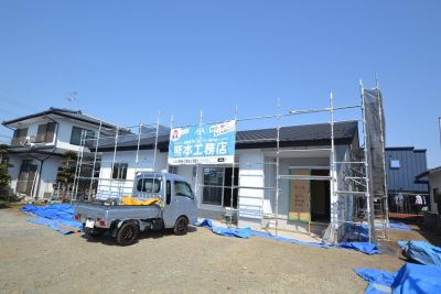 合志市須屋01　注文住宅建築現場リポート⑫　～外壁　大工工事～