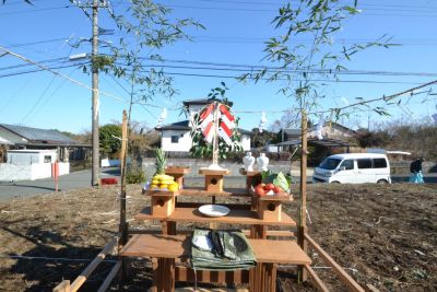 熊本県菊池郡大津町01　注文住宅建築現場リポート②　～祝　地鎮祭～