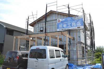 合志市豊岡01　注文住宅建築現場リポート⑧