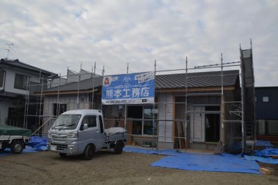 合志市須屋01　注文住宅建築現場リポート⑩　～大工工事～